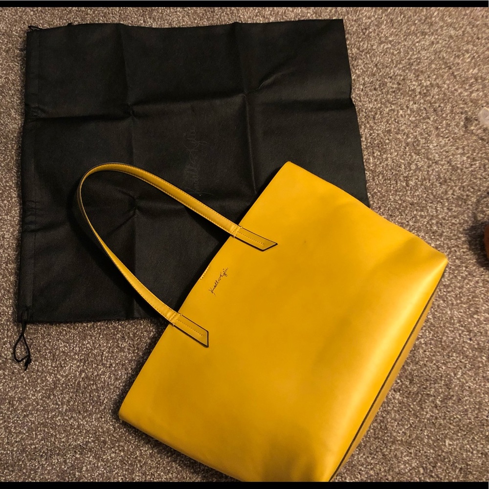 Kendall & Kylee mustard yellow purse